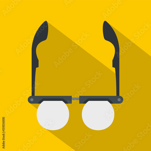 Autorefractometer icon. Flat illustration of autorefractometer vector icon for web