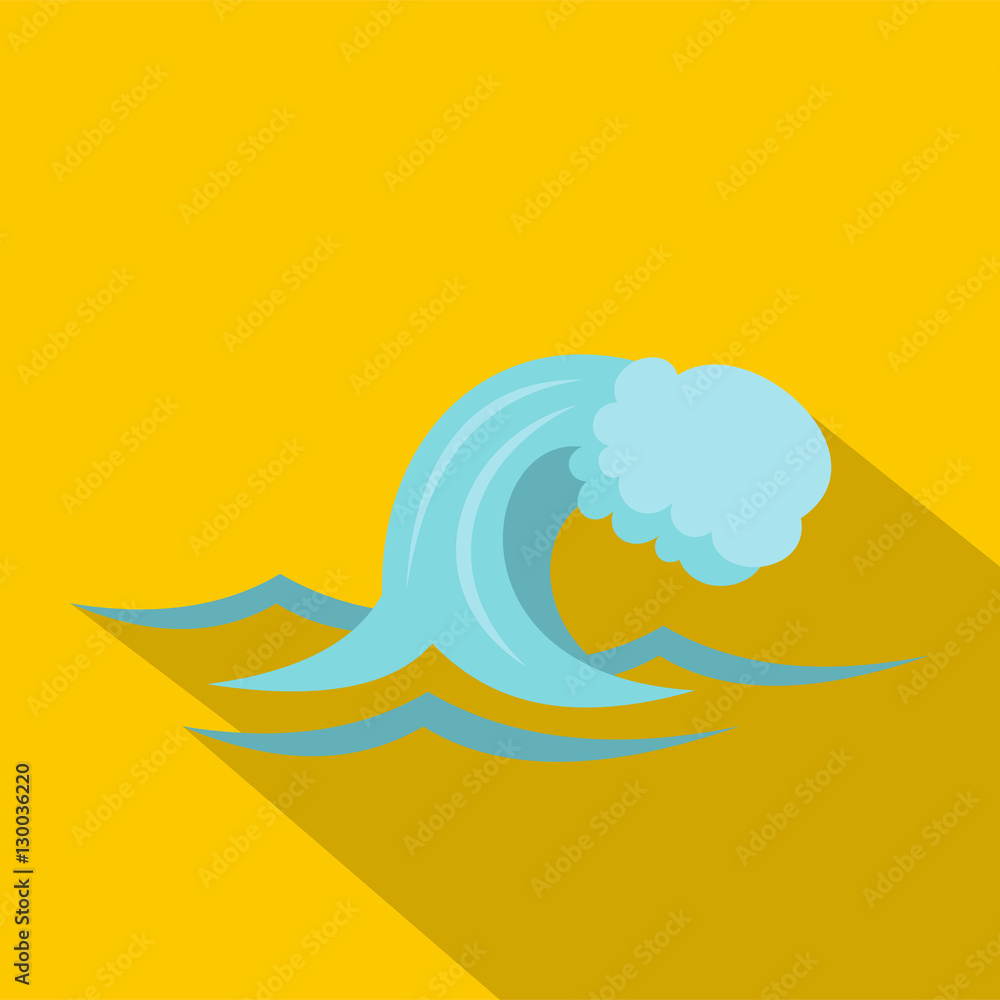 Small wave icon. Cartoon illustration of small wave vector icon for web Small wave icon. Cartoon illustration of small wave vector icon for web