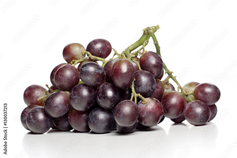Bunch of grapes on white background Bunch of grapes on white background