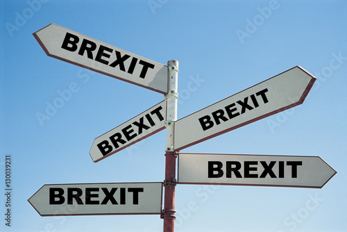 BREXIT SIGN POST