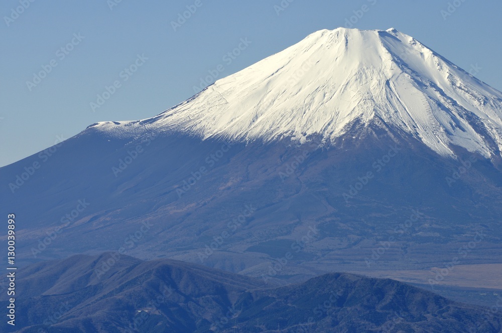 丹沢からの富士山 丹沢からの富士山