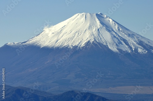 丹沢 不動ノ峰からの富士山の眺望