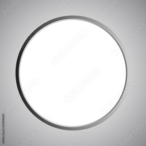 Round sign