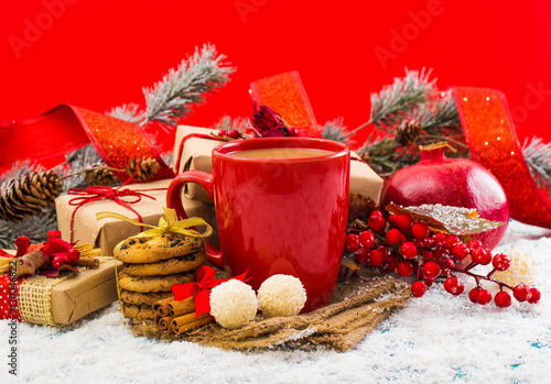 Christmas festive background