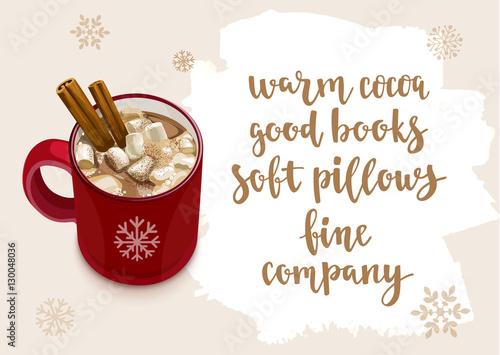 Christmas Warming beverage quote.