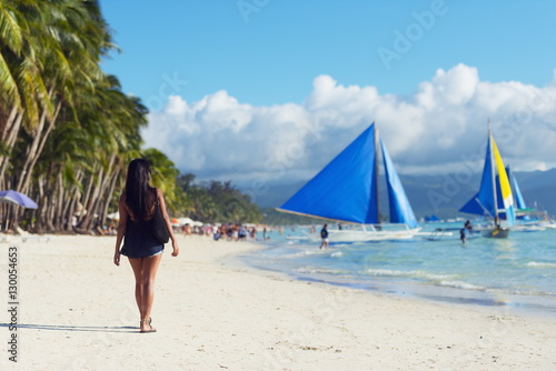 White Beach, Boracay Island, The Visayas, Philippines