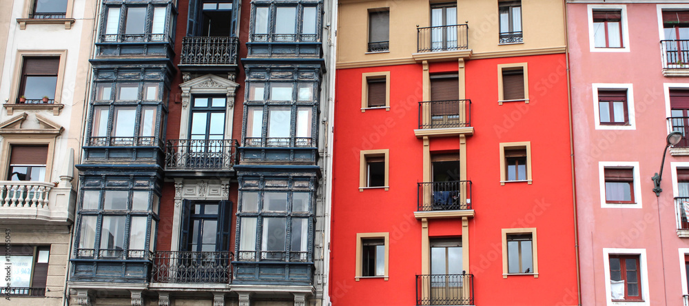 Obraz premium Immobilier / Bilbao (Espagne)