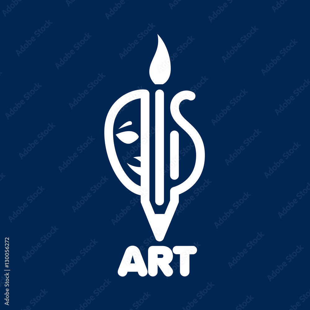 vector logo art Stock Vector | Adobe Stock