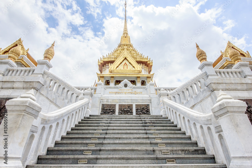 Wat Traimit Temple in Bangkok.