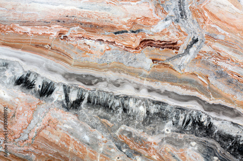 Mulicolored abstract natural marble texture. photo