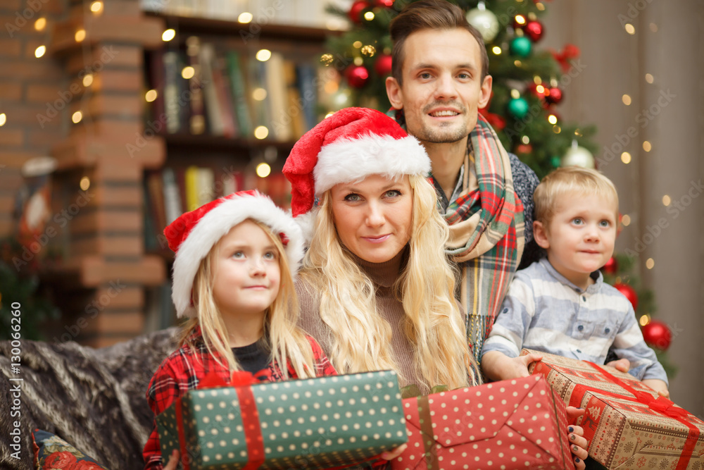 Family background of Christmas tree Family background of Christmas tree