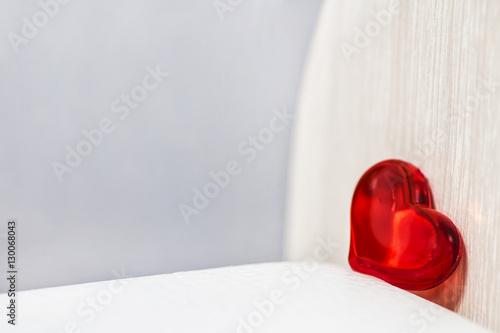 red heart / valentine's day background