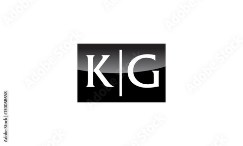 Modern Logo Solution Letter KG