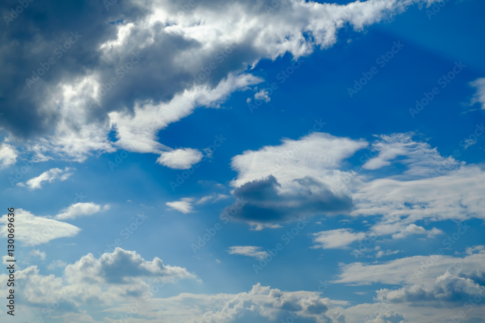 Blue sky with cloud for background and backdrop use Blue sky with cloud for background and backdrop use