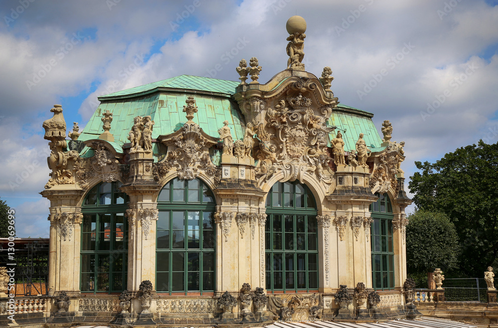 Naklejka premium Dresdner Zwinger in Dresden, Germany