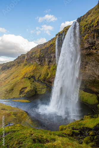 Waterfall  Iceland