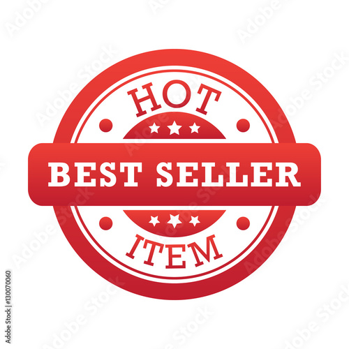 Hot Item Best Seller Label