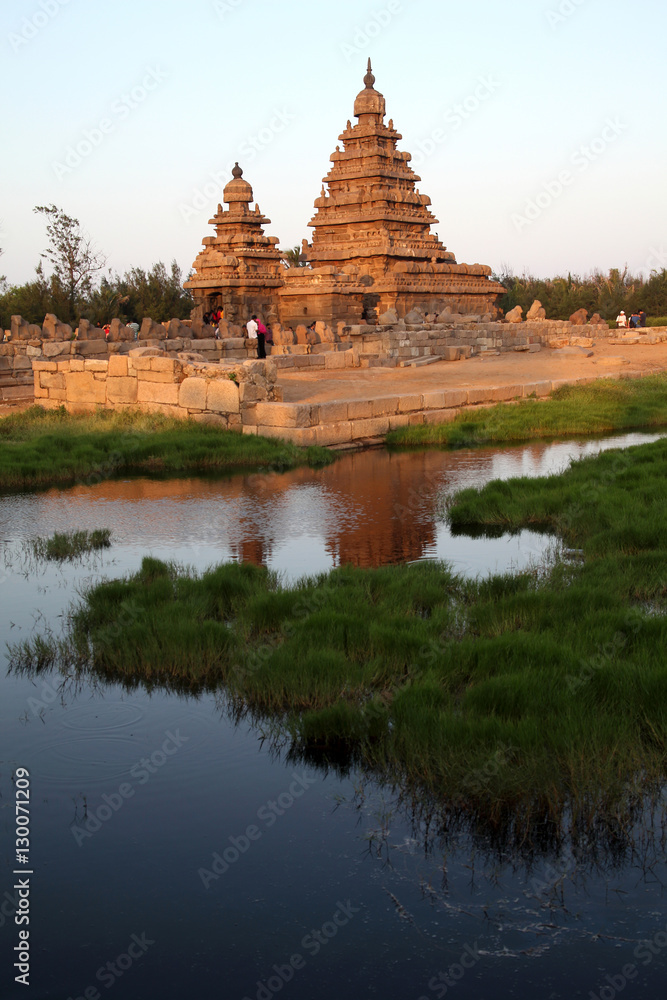 Ancient Shore temple of Mahabalipuram, Tamil Nadu, India Ancient Shore temple of Mahabalipuram, Tamil Nadu, India