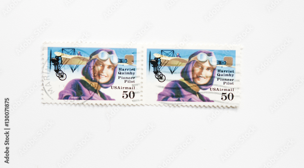 Usa postage stamps of harriet quimbly