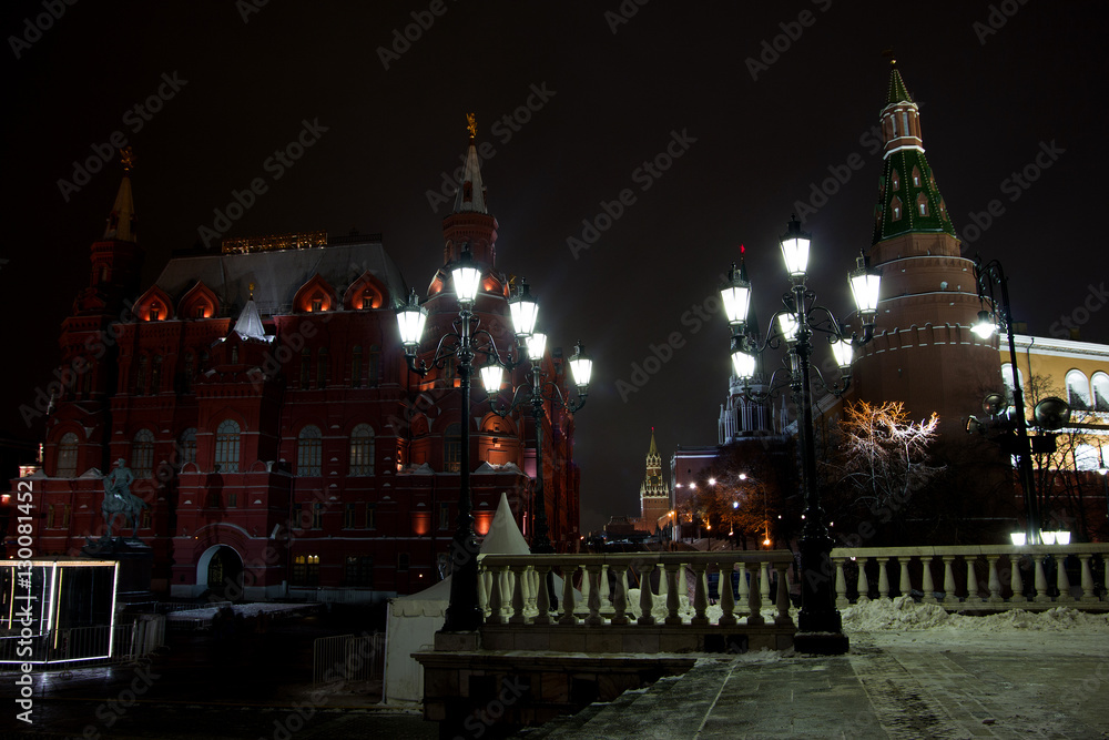 New year and Christmas in Moscow