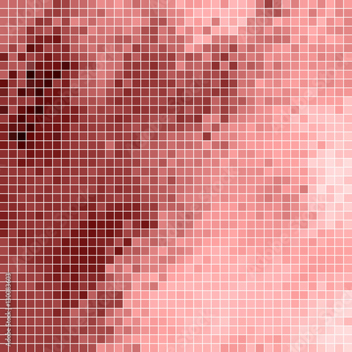 abstract vector square pixel mosaic background