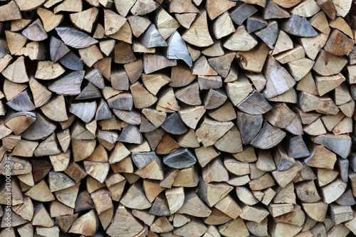 Brennholz Holzstapel