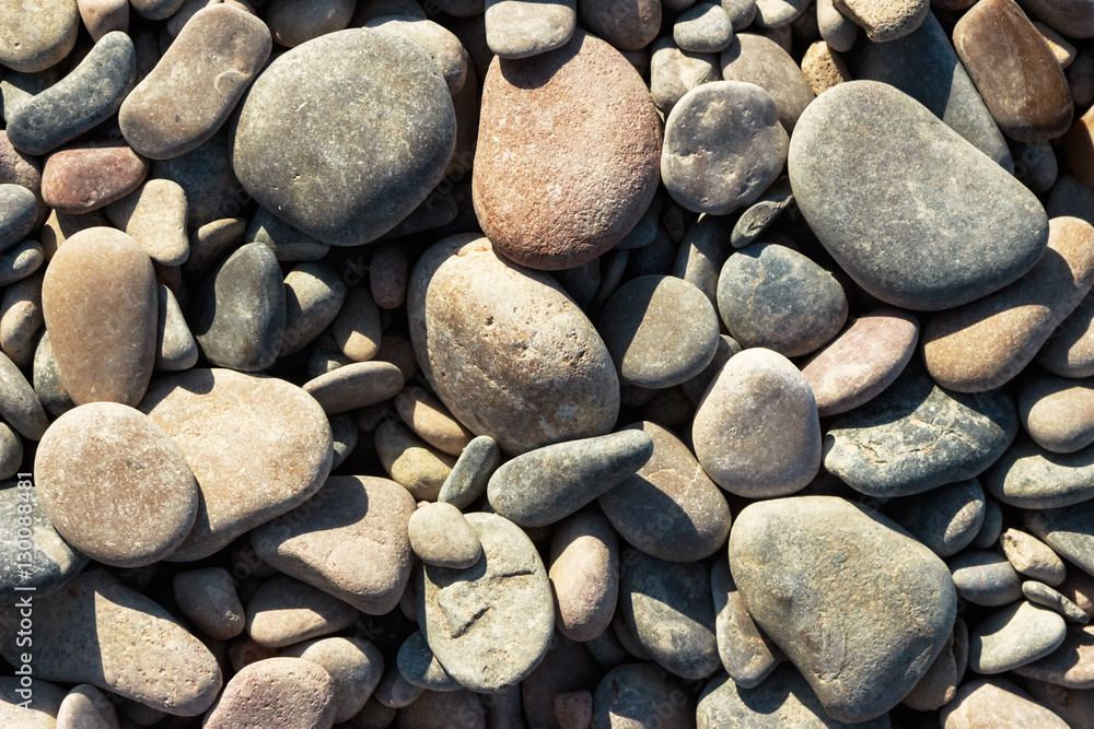 Sea stone background.