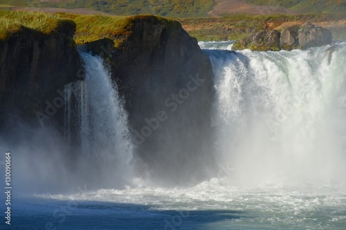 Wasserfall Godafoss  Island 