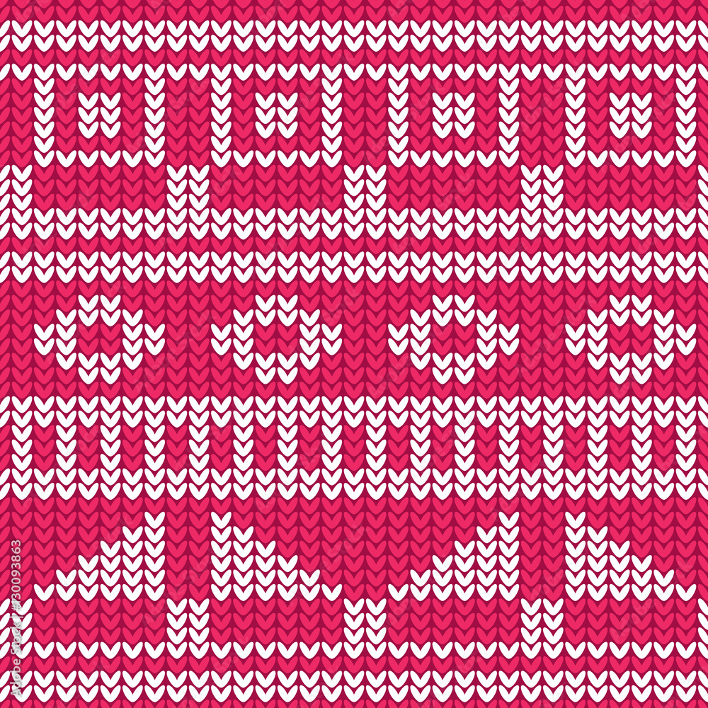 Seamless knitted pattern christmas sweater design Seamless knitted pattern christmas sweater design
