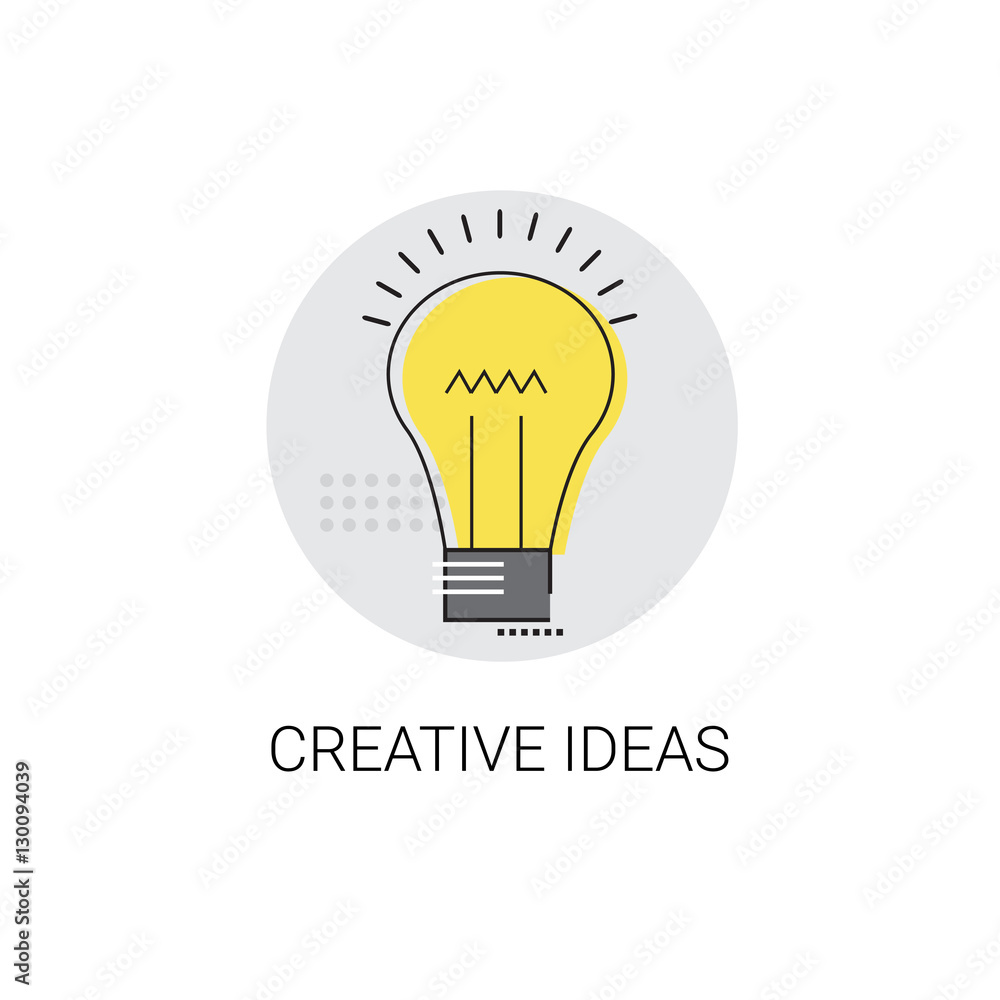 Light Bulb Icon New Creative Idea Business Concept Vector Illustration Light Bulb Icon New Creative Idea Business Concept Vector Illustration