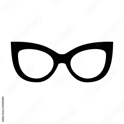 Set of various glasses. Stylish sunglasses for women, men and children. Eye  collection. Vector illustration