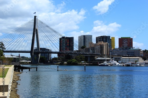 Anzac bridge  Sydney  Australie