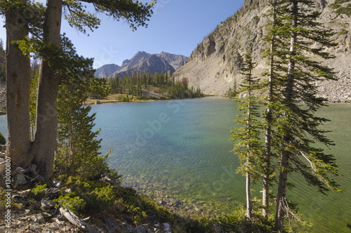 Sawtooth Mountains, Sawtooth Wilderness, Sawtooth National Recreation Area, Rocky Mountains, Idaho photo