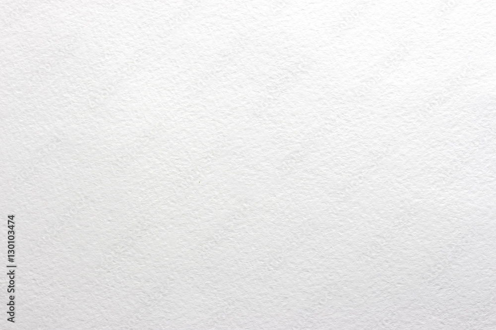 White background of watercolor paper White background of watercolor paper