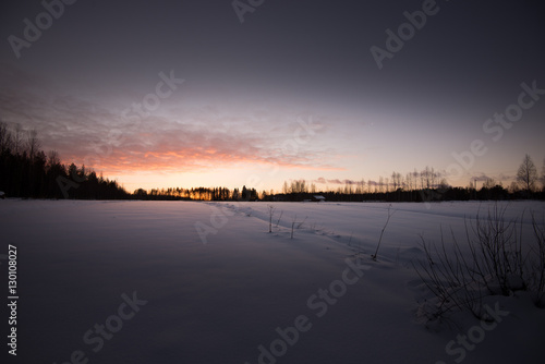 Sunset at field © ARi A
