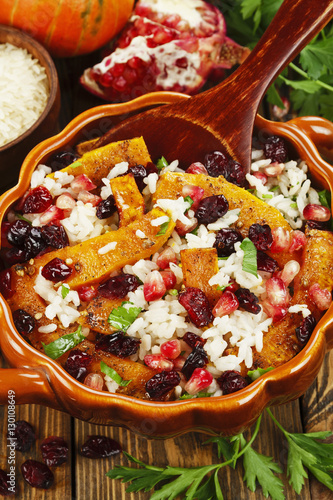 Rice with pumpkin