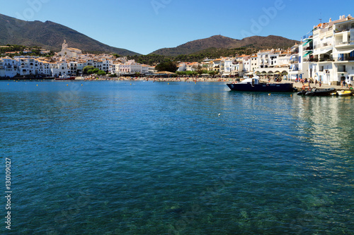 The white village of Cadaques (Costa Brava, Catalonia, Spain)