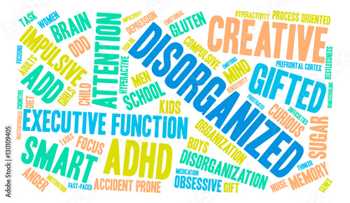 Disorganized Word Cloud