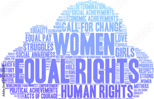 Equal Rights Word Cloud