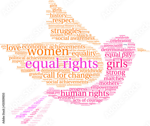 Equal Rights Word Cloud