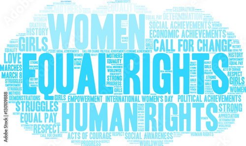 Equal Rights Word Cloud