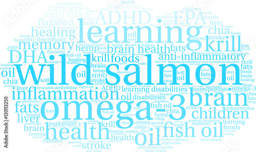 Wild Salmon Word Cloud
