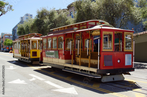 antikes Cable Car San Francisco