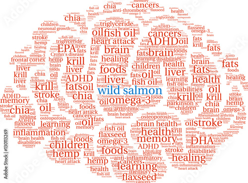 Wild Salmon Word Cloud