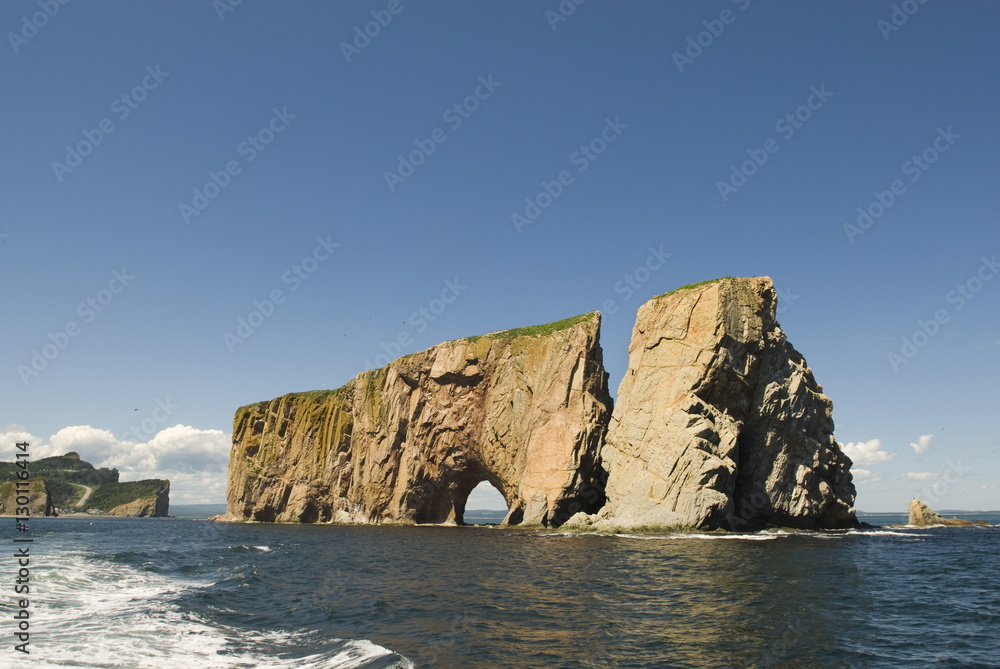 Perce Rock, Gaspe peninsula, province of Quebec, Canada Perce Rock, Gaspe peninsula, province of Quebec, Canada