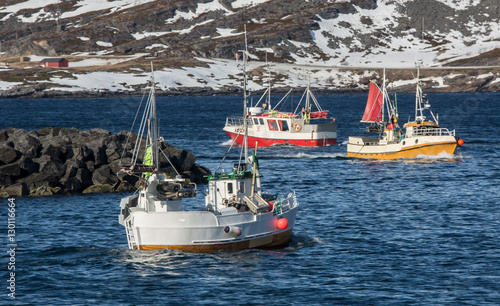 The fishingboats