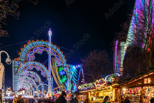 Christmas fair in Hyde park in 2016
 photo