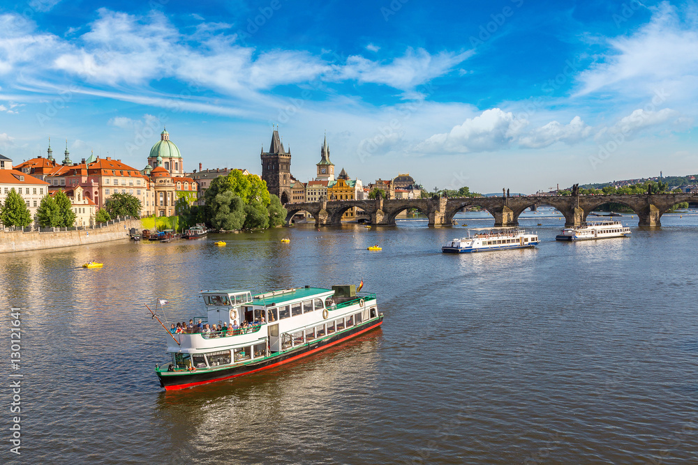 Panoramic view of Prague