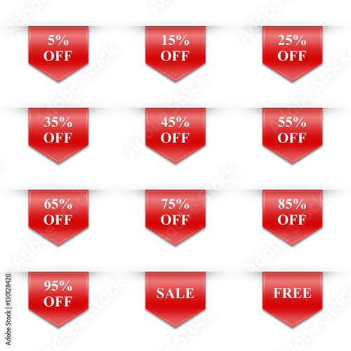 Special offer sale tag discount