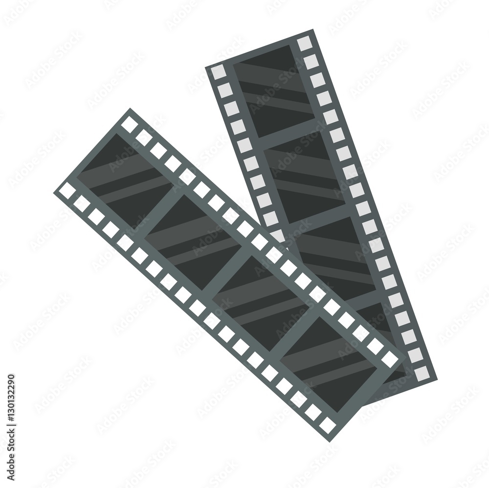 Film strip icon vector illustration
